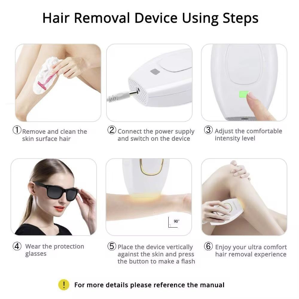 DEPILADOR LASER IPL PERMANENTE
