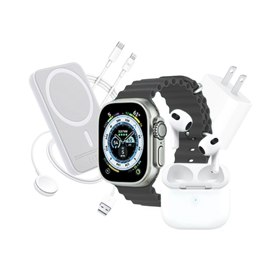 Combo:Smartwatch+PowerBank+Audifonos(X8
