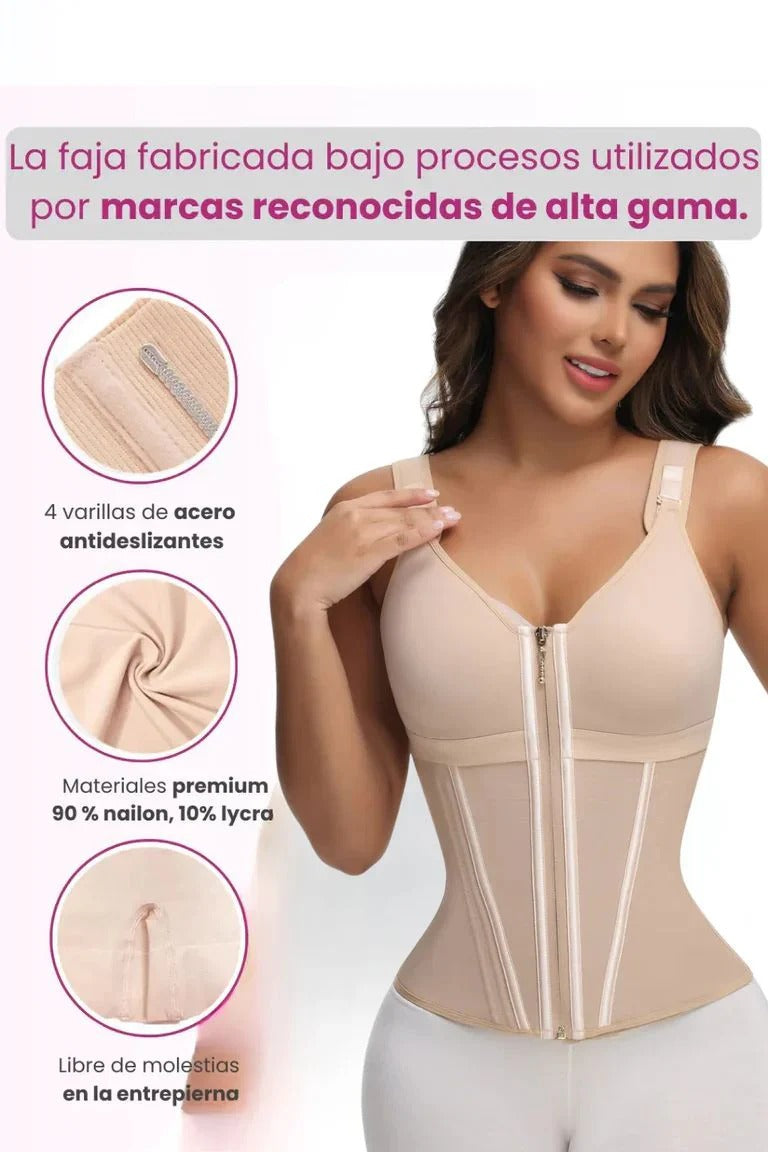 Faja chaleco con brasier