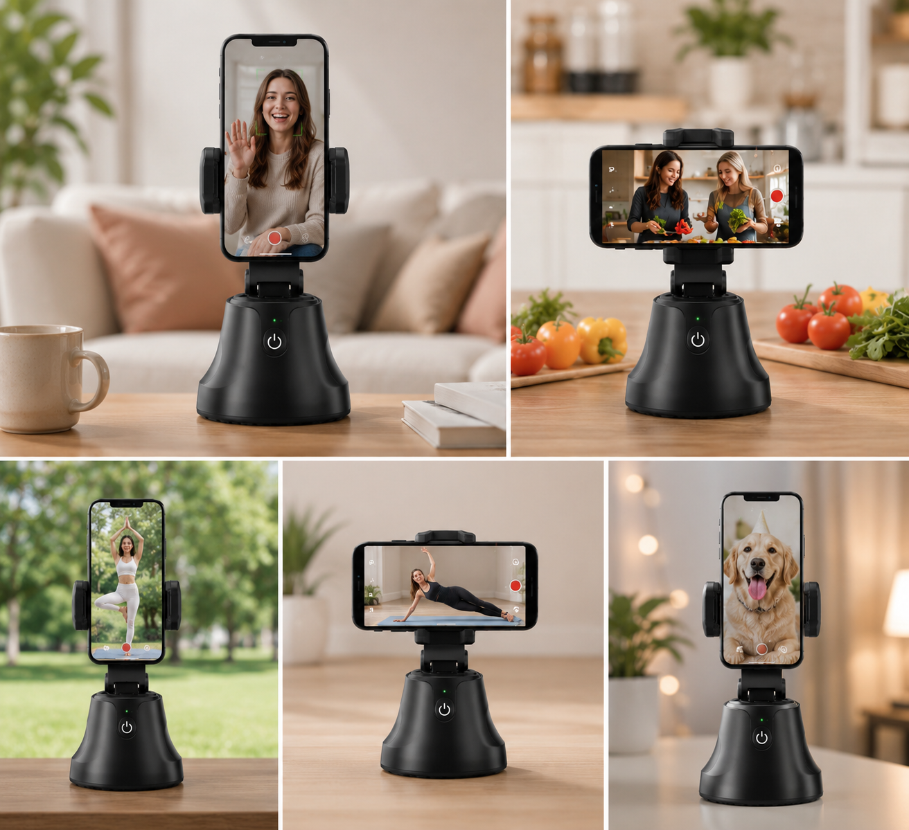 SOPORTE INTELIGENTE SENSOR MOVIMIENT 360